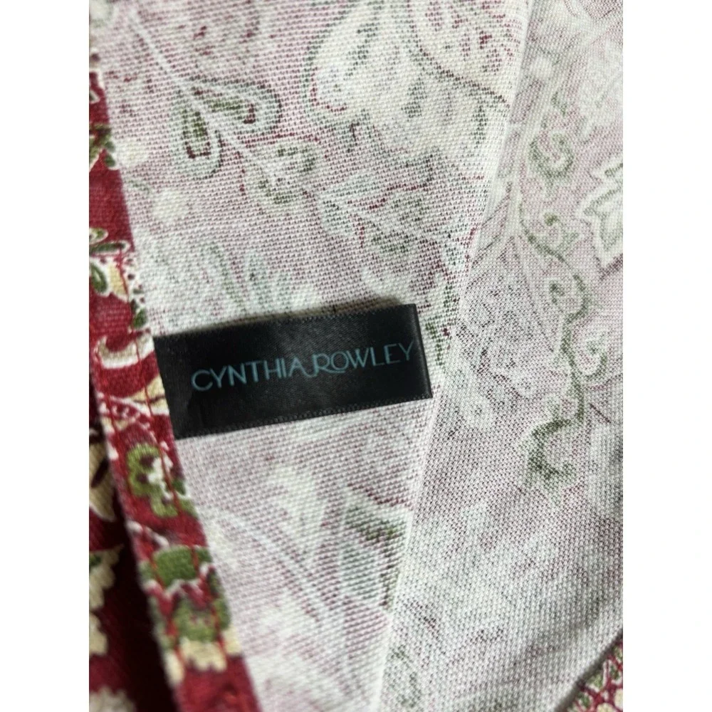 Cynthia Rowley Tablecloth‎ Christmas Paisley 60